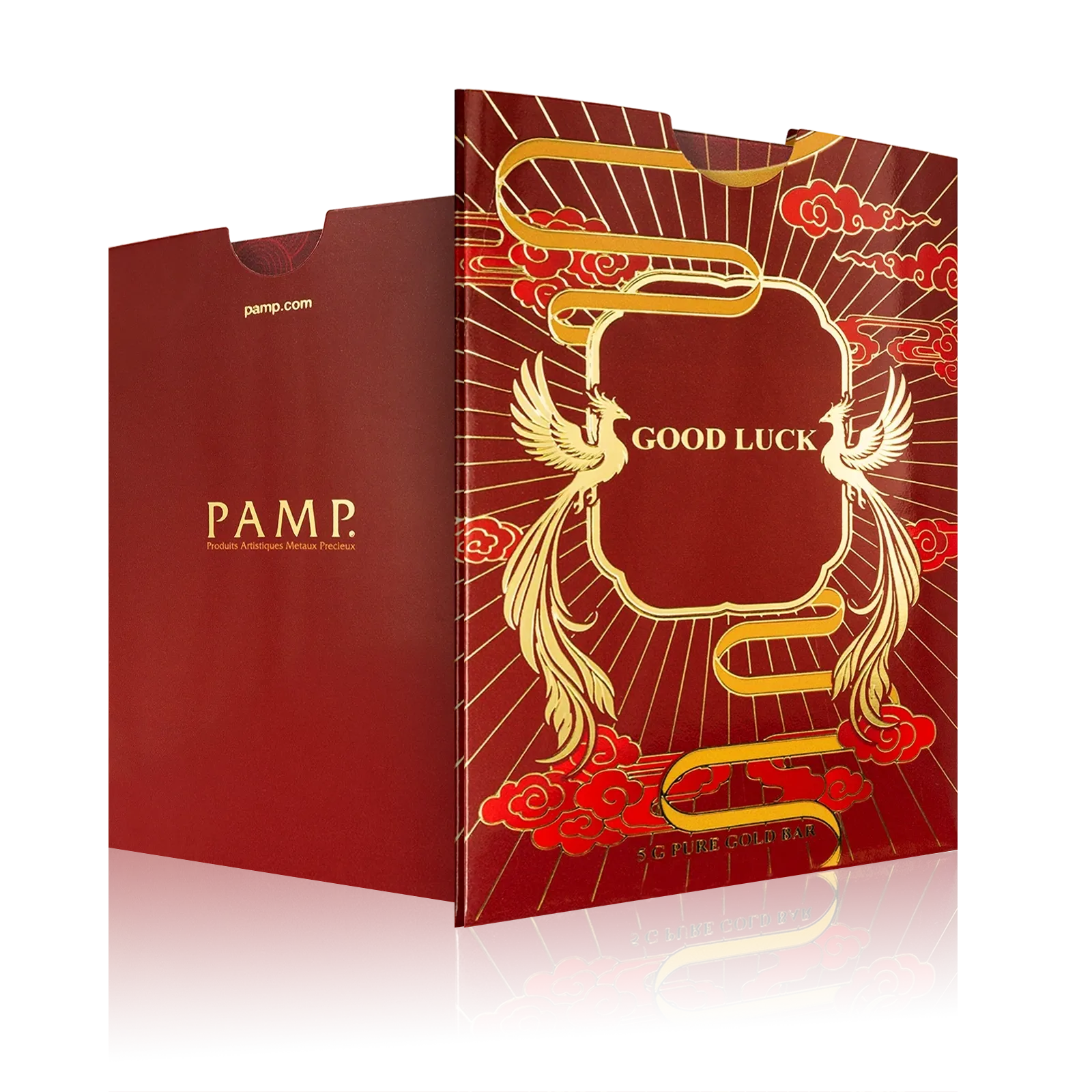 5g Gold PAMP Good Luck Phoenix Bar (2026) 4